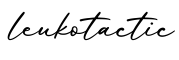 单词leukotactic书写