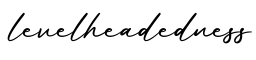 单词levelheadedness书写