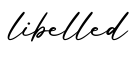 单词libelled书写