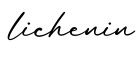 单词lichenin书写