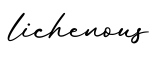 单词lichenous书写