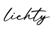 单词lichty书写