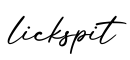 单词lickspit书写