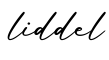 单词liddel书写