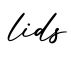 单词lids书写