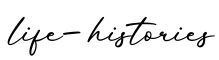 单词life-histories书写