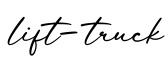 单词lift-truck书写