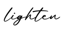 单词lighten书写