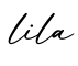 单词lila书写