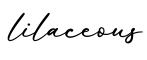 单词lilaceous书写
