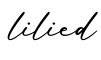 单词lilied书写
