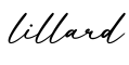 单词lillard书写