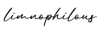 单词limnophilous书写
