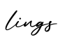 单词lings书写