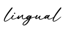 单词lingual书写