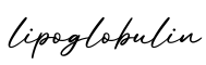 单词lipoglobulin书写