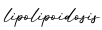 单词lipolipoidosis书写