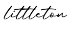 单词littleton书写
