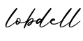 单词lobdell书写