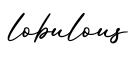 单词lobulous书写
