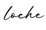 单词loche书写