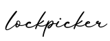 单词lockpicker书写