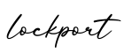 单词lockport书写