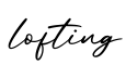 单词lofting书写