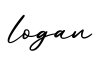 单词logan书写