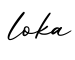 单词loka书写