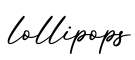 单词lollipops书写