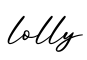 单词lolly书写