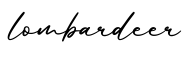 单词lombardeer书写