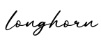 单词longhorn书写