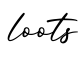 单词loots书写
