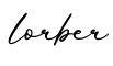 单词lorber书写