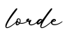 单词lorde书写
