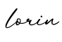 单词lorin书写