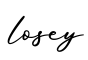单词losey书写