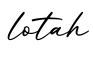 单词lotah书写