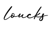 单词loucks书写