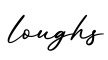 单词loughs书写
