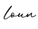 单词loun书写