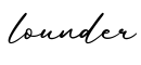 单词lounder书写