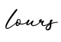 单词lours书写