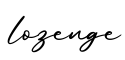 单词lozenge书写