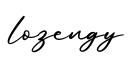 单词lozengy书写
