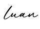 单词luan书写