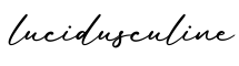 单词lucidusculine书写