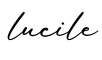 单词lucile书写